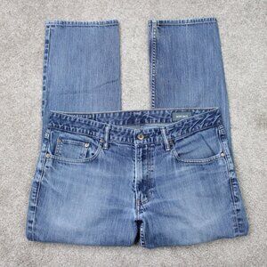 Bonobos Jeans Mens 35x28 Blue The Blue‎ Jean Cotton Stretch 5-Pocket Denim